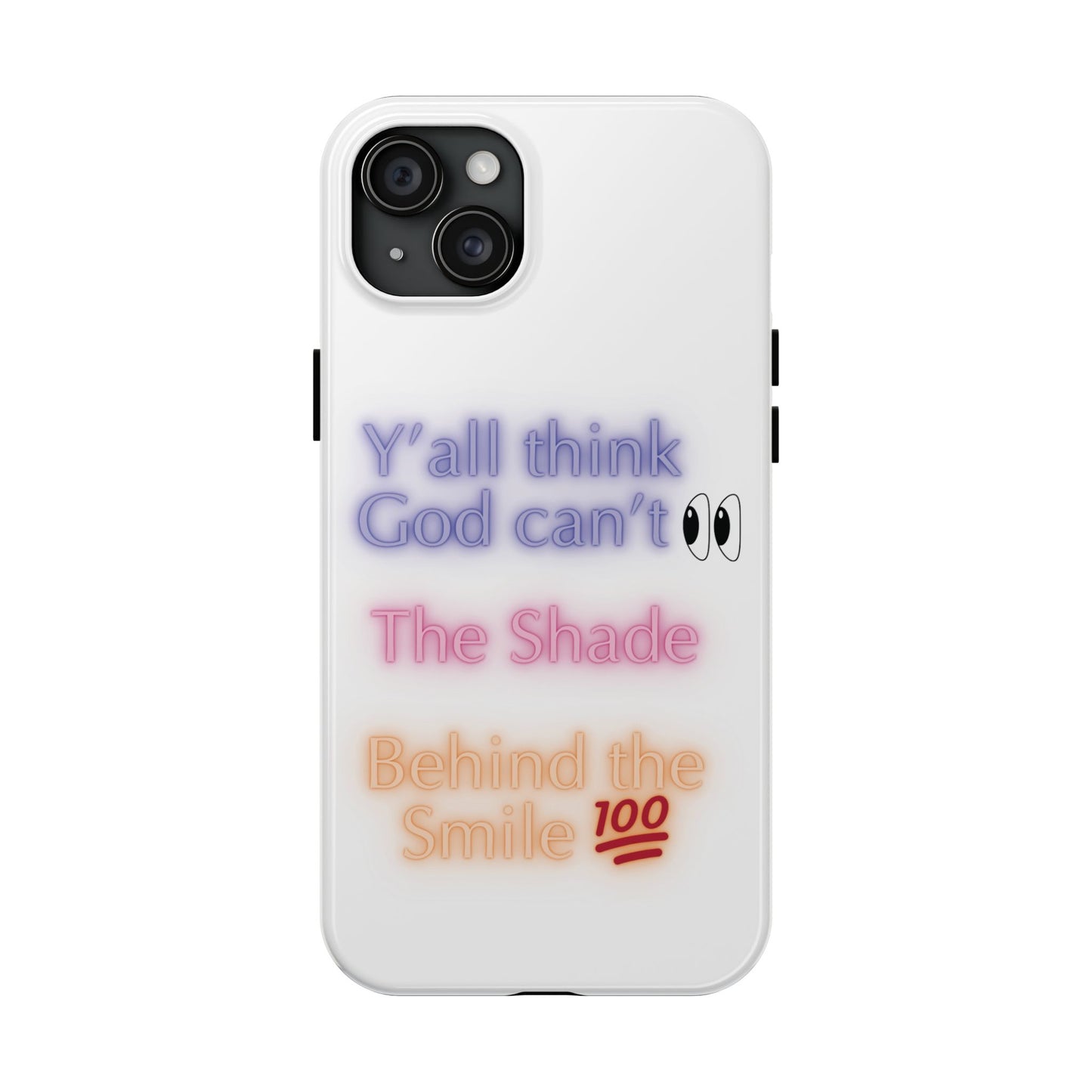 Y’all think God can’t see