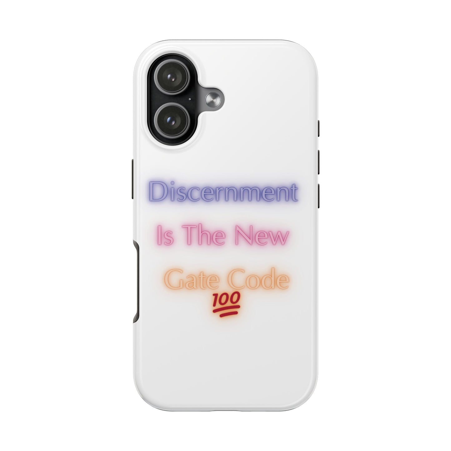 Phone Case - Discernment is the New Gate Code Tough Phone Case