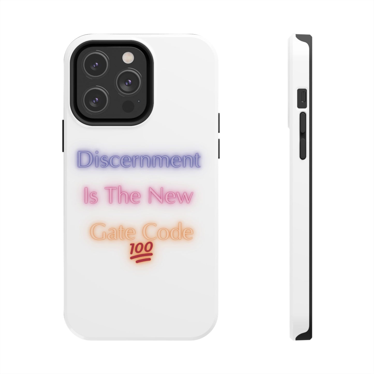 Phone Case - Discernment is the New Gate Code Tough Phone Case