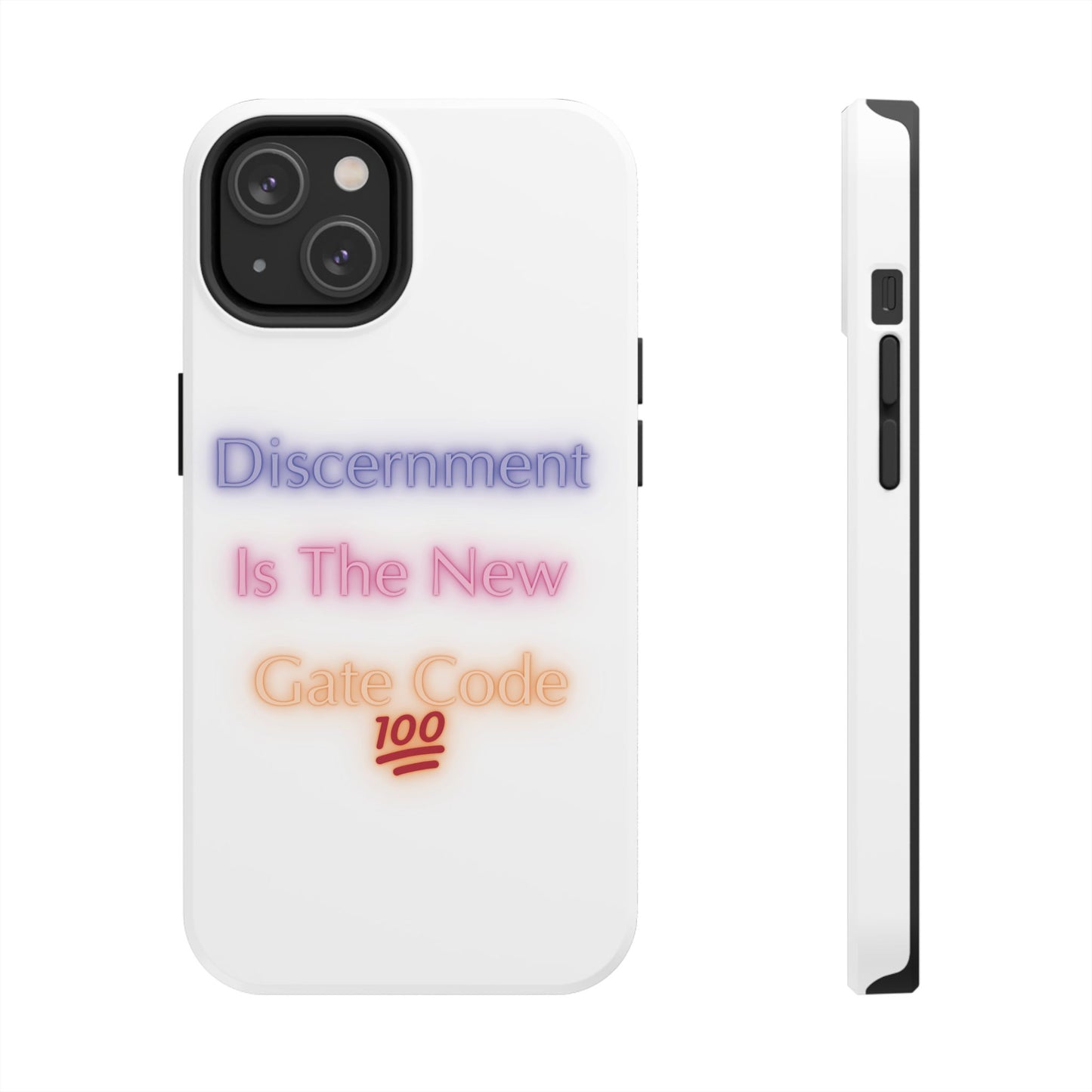 Phone Case - Discernment is the New Gate Code Tough Phone Case