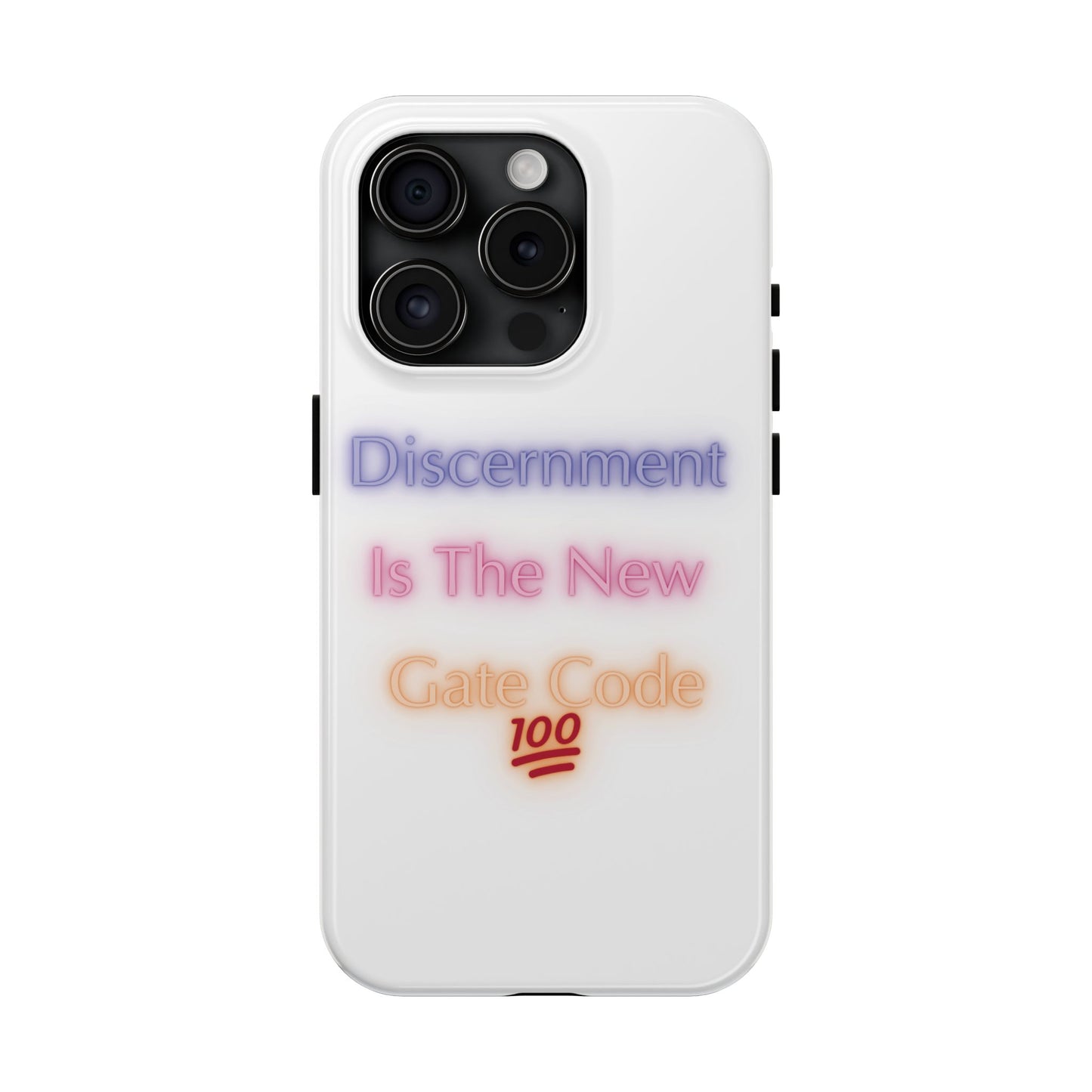 Phone Case - Discernment is the New Gate Code Tough Phone Case