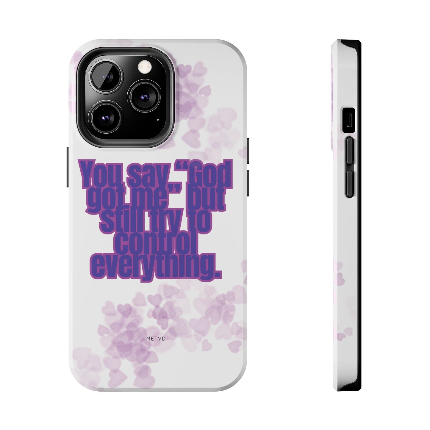 Phone Case - 'God got me' Design - Tough