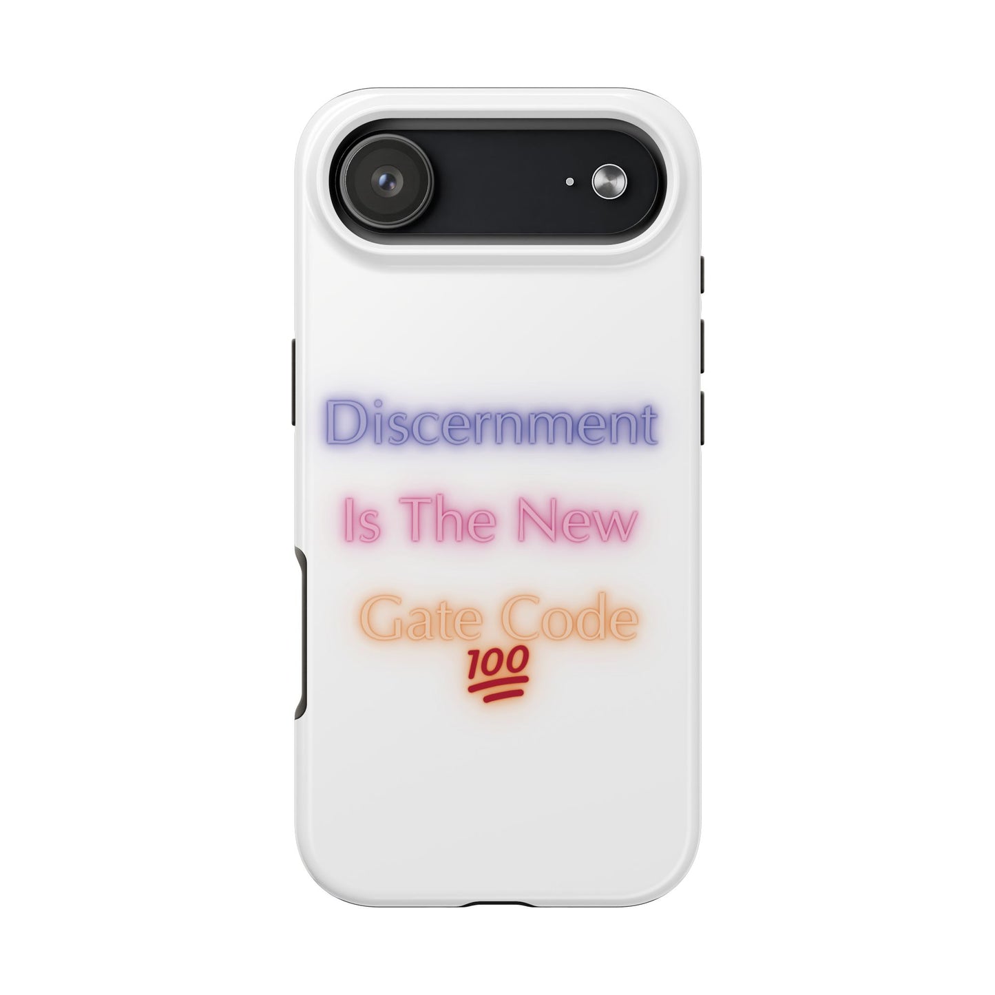 Phone Case - Discernment is the New Gate Code Tough Phone Case