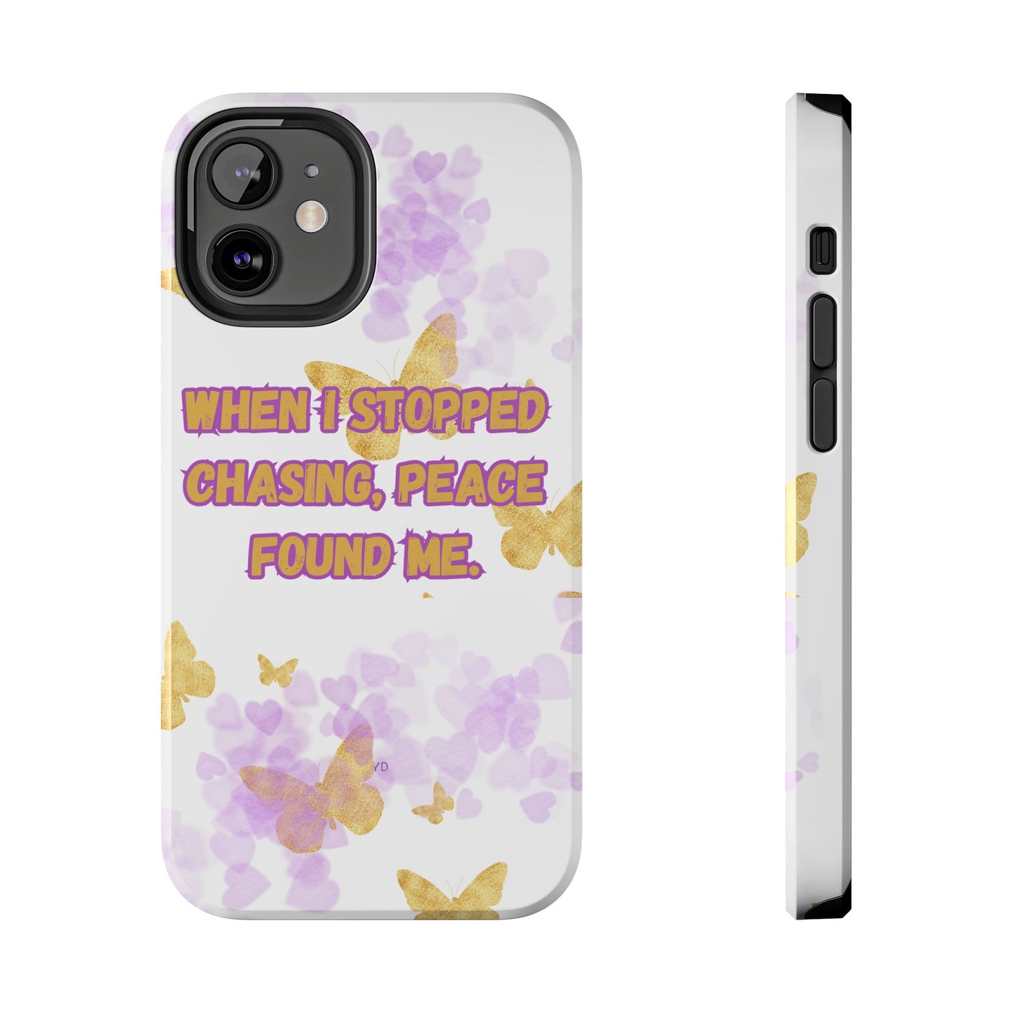 Phone Case - 'When I stopped chasing people, peace started chasing me'