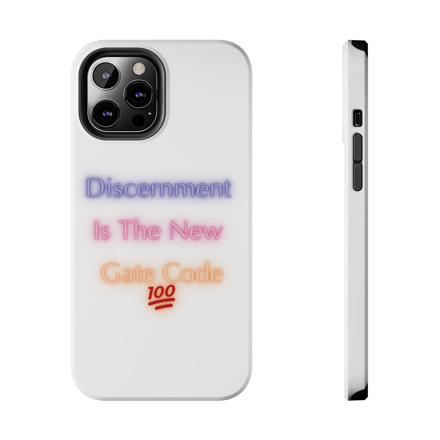 Phone Case - Discernment is the New Gate Code Tough Phone Case