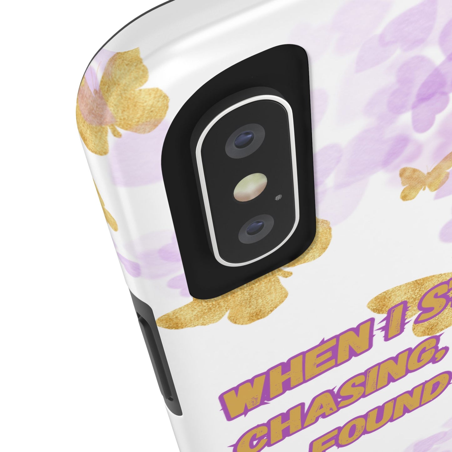 Phone Case - 'When I stopped chasing people, peace started chasing me'