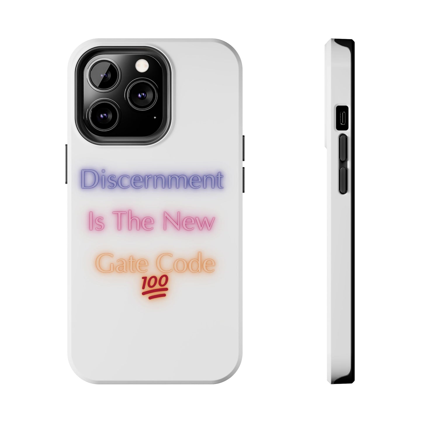 Phone Case - Discernment is the New Gate Code Tough Phone Case