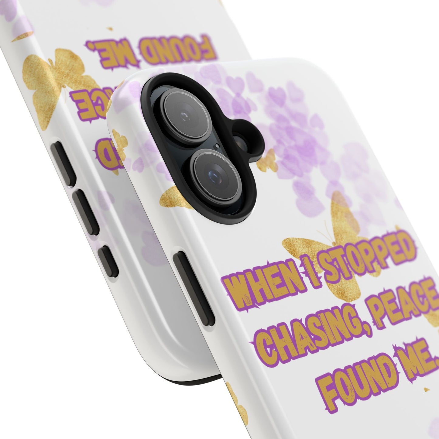 Phone Case - 'When I stopped chasing people, peace started chasing me'