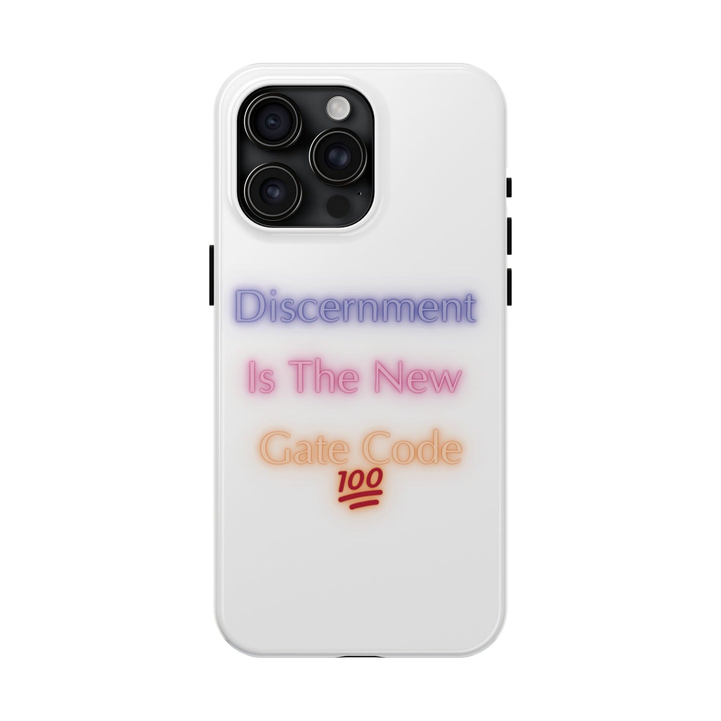 Phone Case - Discernment is the New Gate Code Tough Phone Case