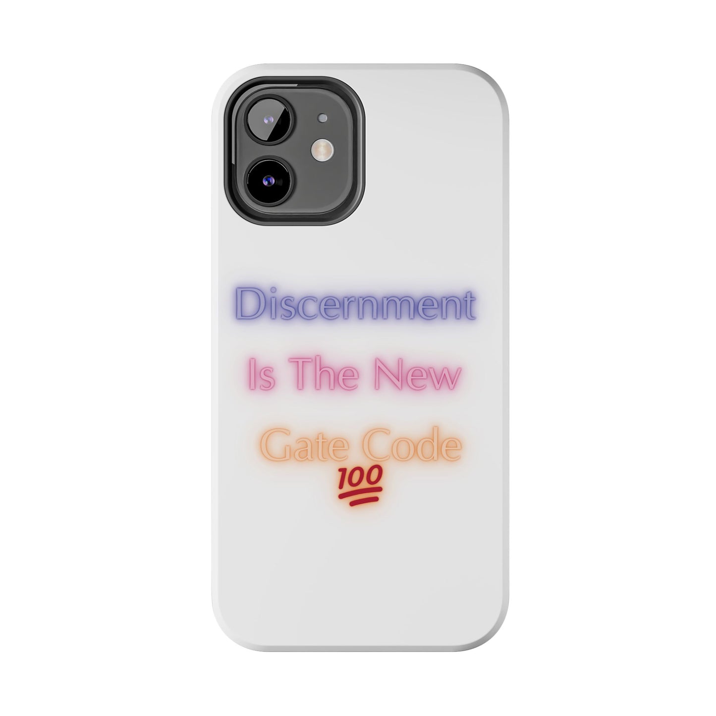 Phone Case - Discernment is the New Gate Code Tough Phone Case