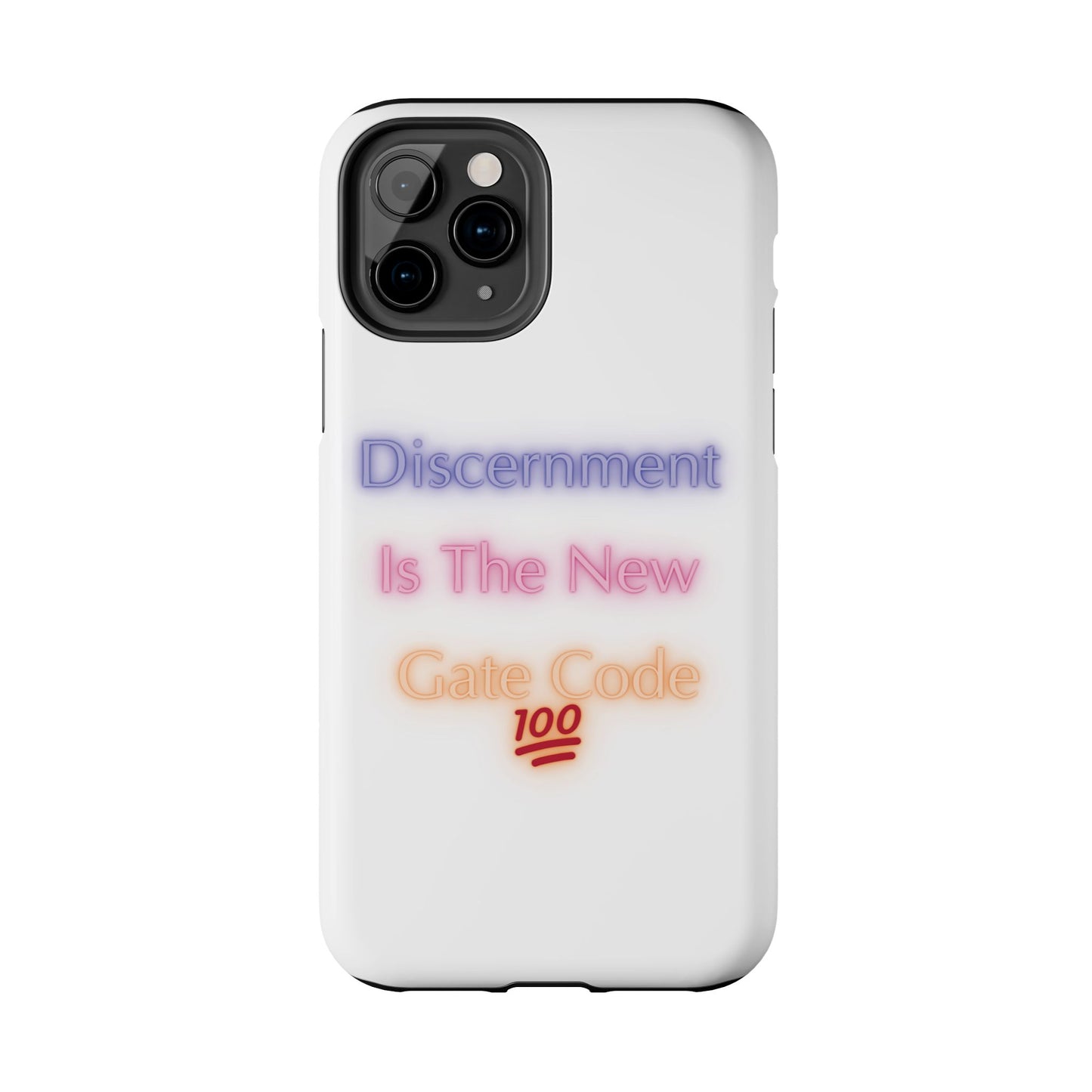 Phone Case - Discernment is the New Gate Code Tough Phone Case