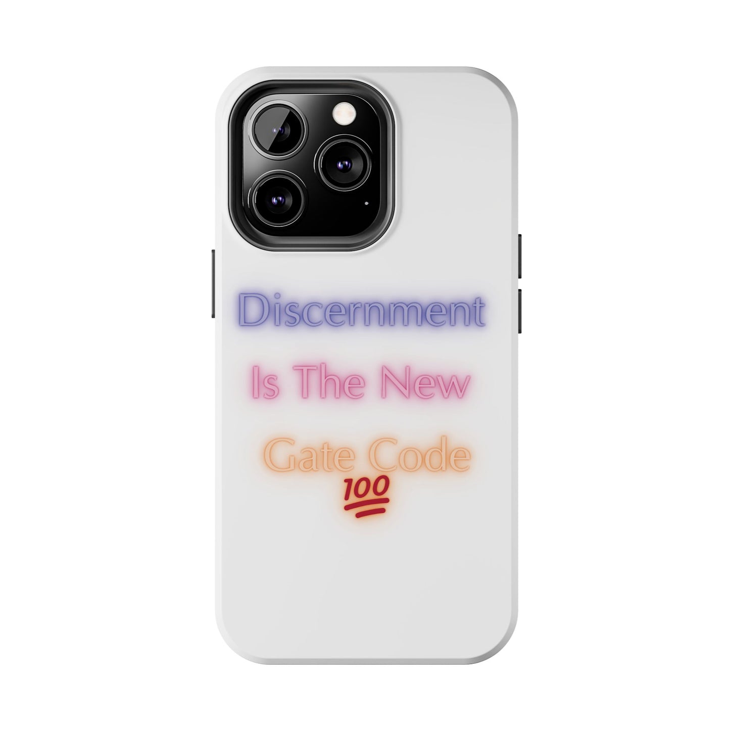 Phone Case - Discernment is the New Gate Code Tough Phone Case