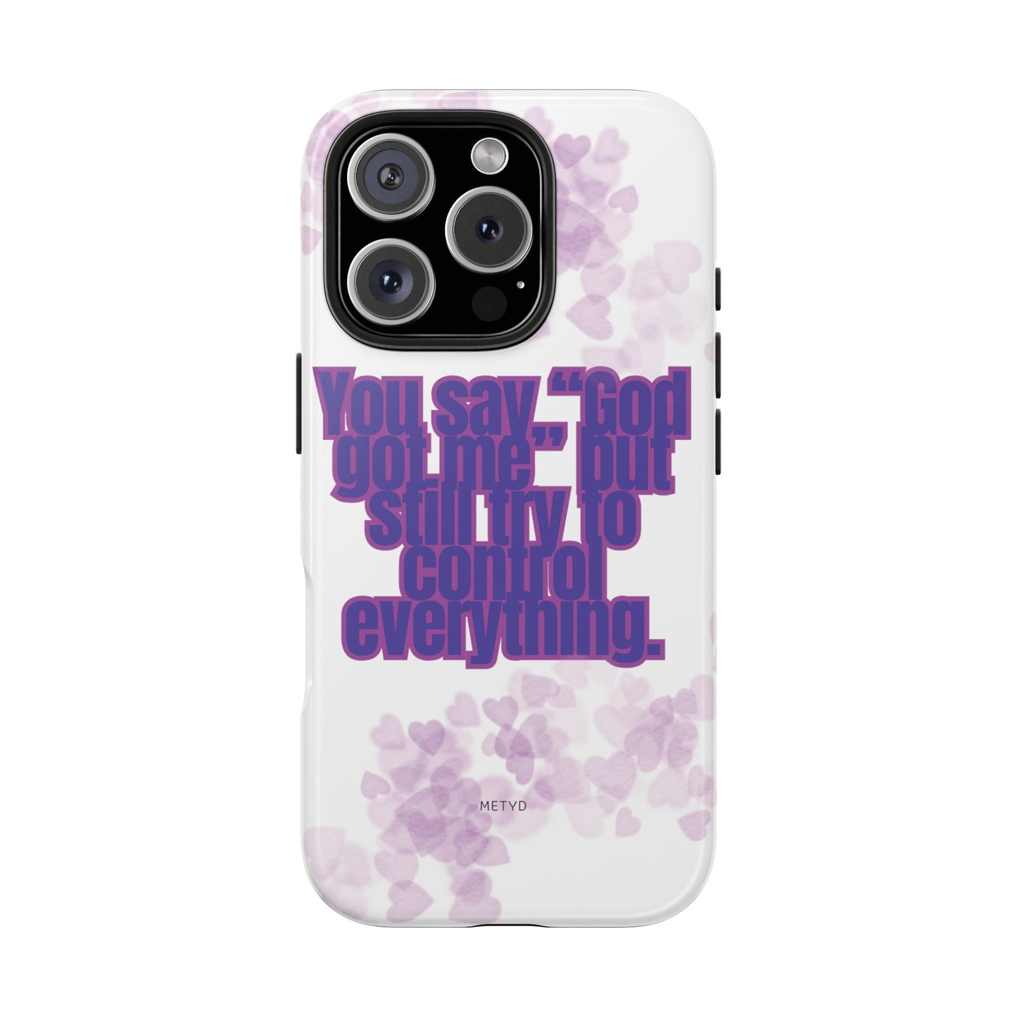 Phone Case - 'God got me' Design - Tough