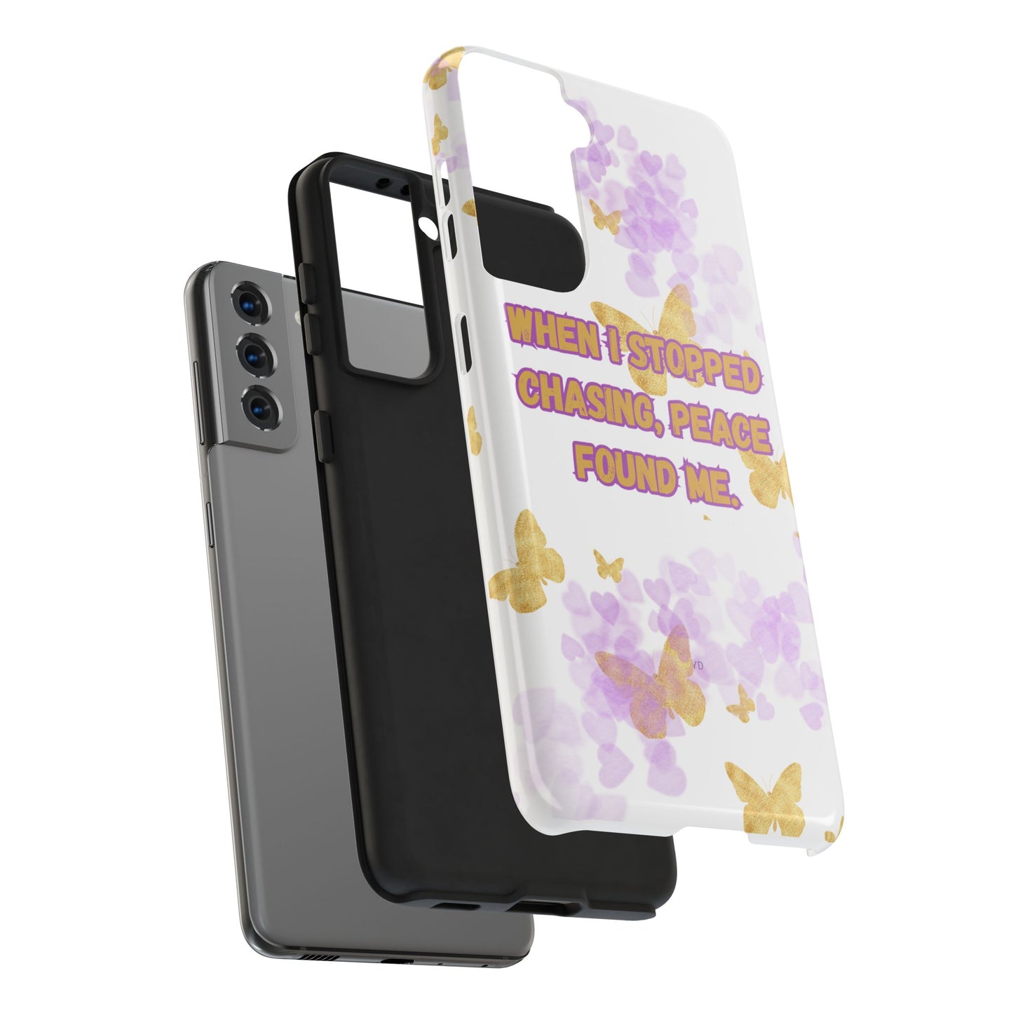 Phone Case - 'When I stopped chasing people, peace started chasing me'