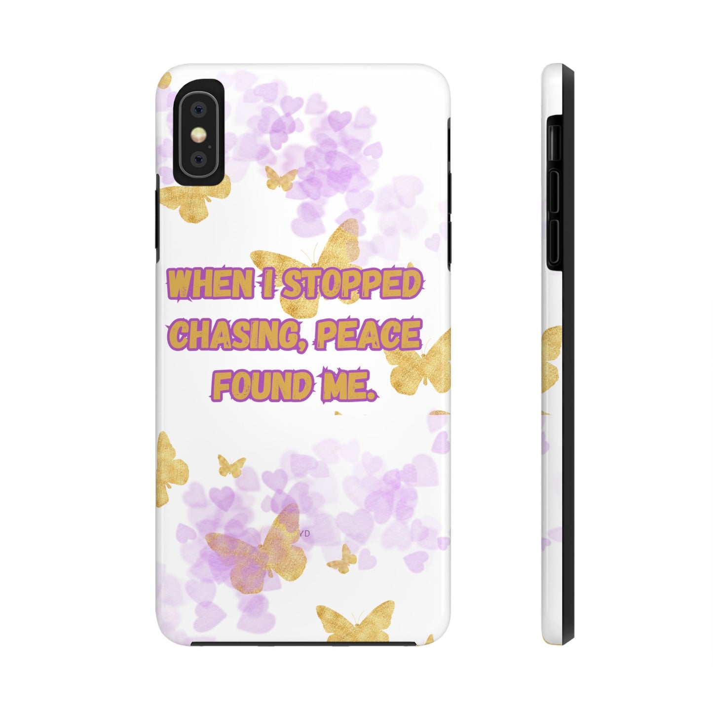 Phone Case - 'When I stopped chasing people, peace started chasing me'