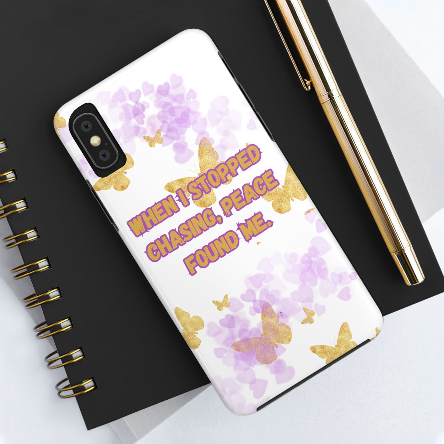 Phone Case - 'When I stopped chasing people, peace started chasing me'