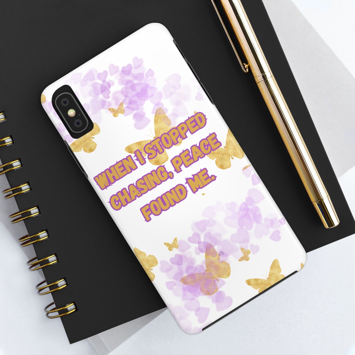 Phone Case - 'When I stopped chasing people, peace started chasing me'