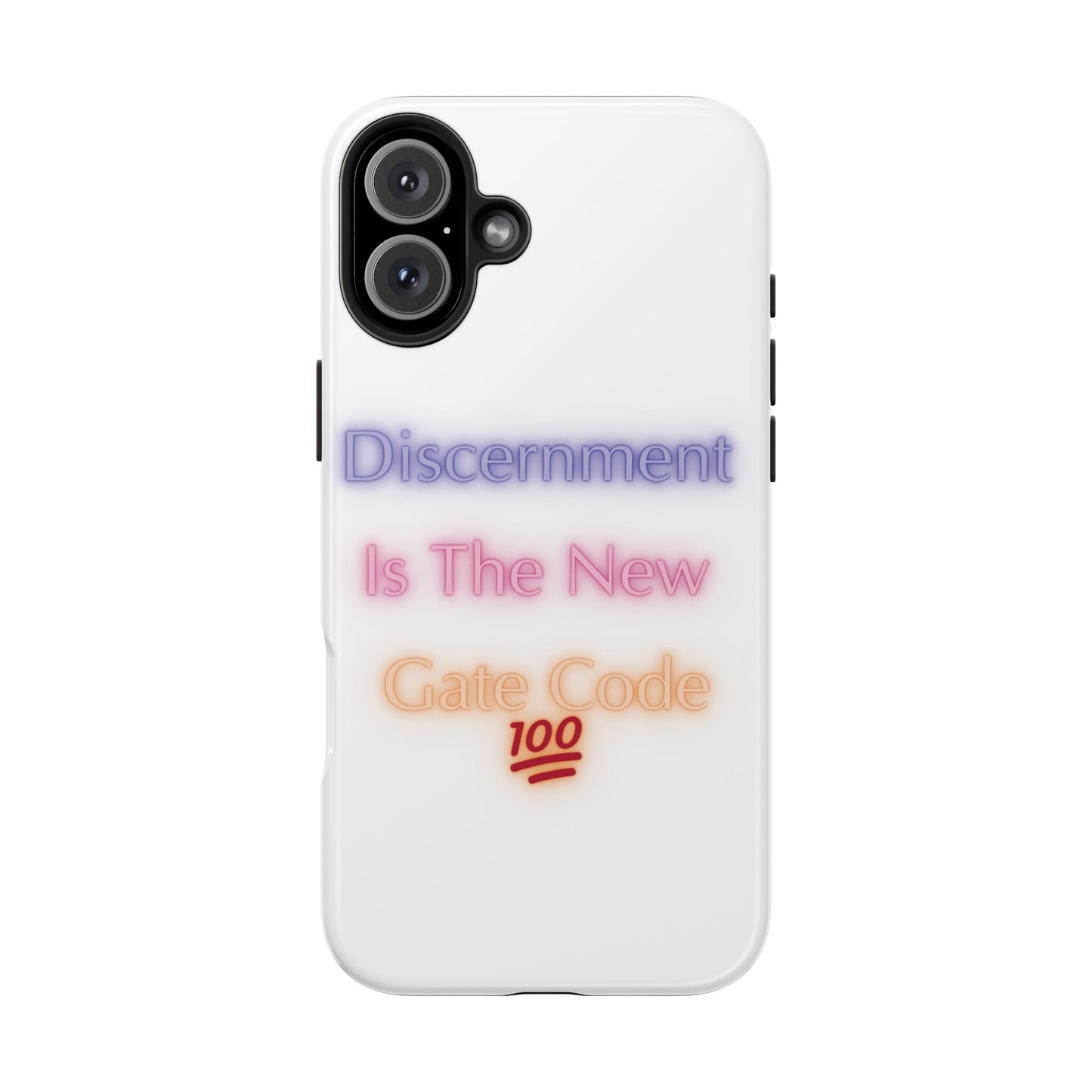 Phone Case - Discernment is the New Gate Code Tough Phone Case