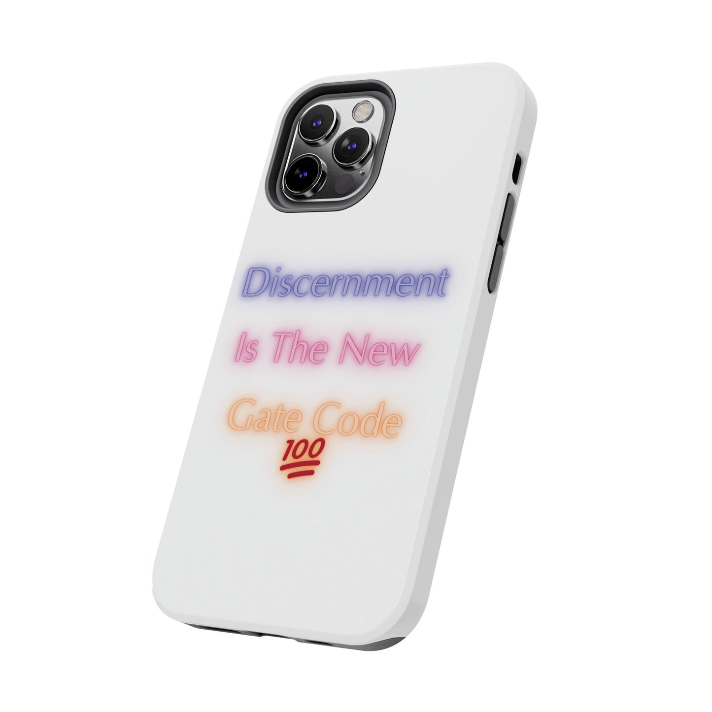 Phone Case - Discernment is the New Gate Code Tough Phone Case