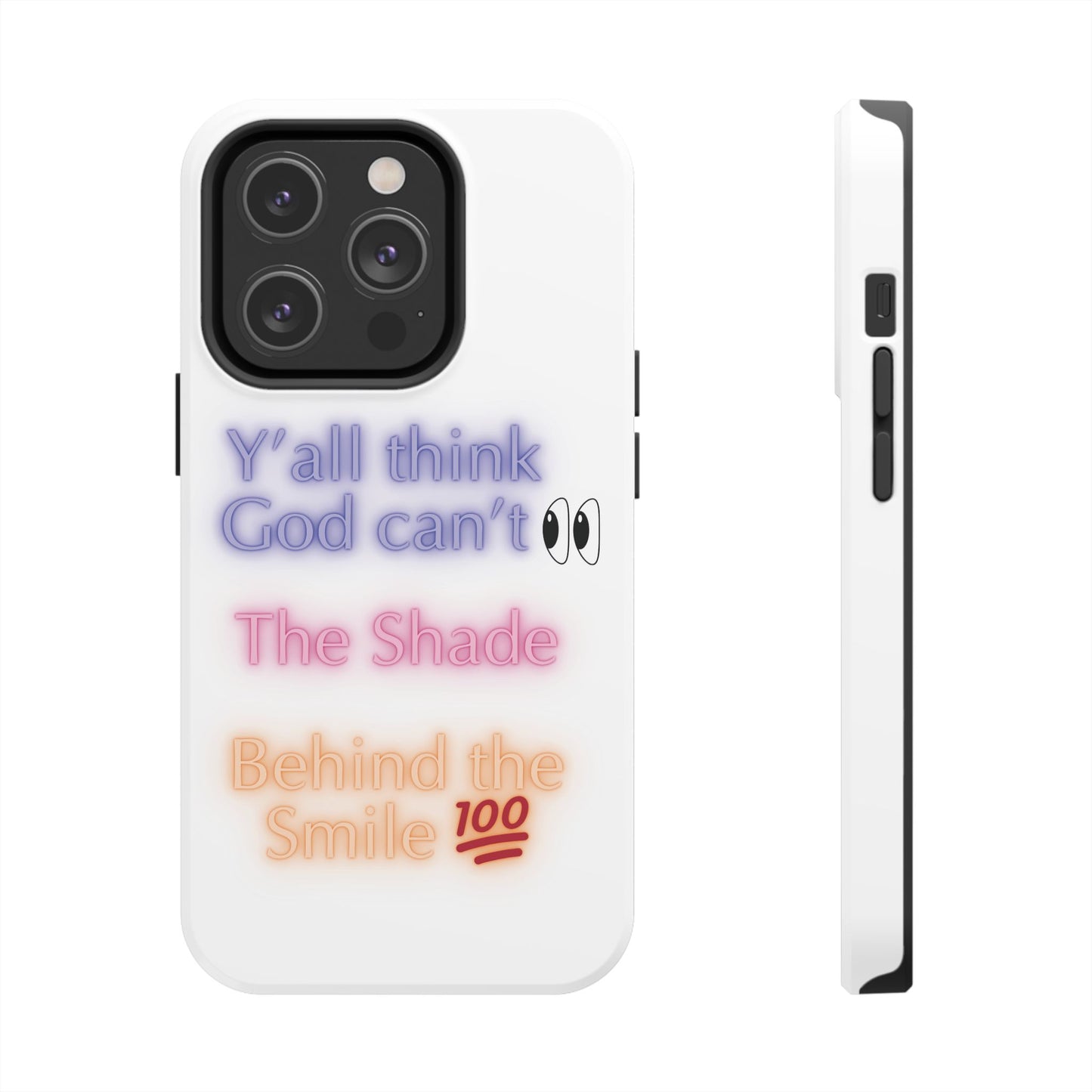 Y’all think God can’t see