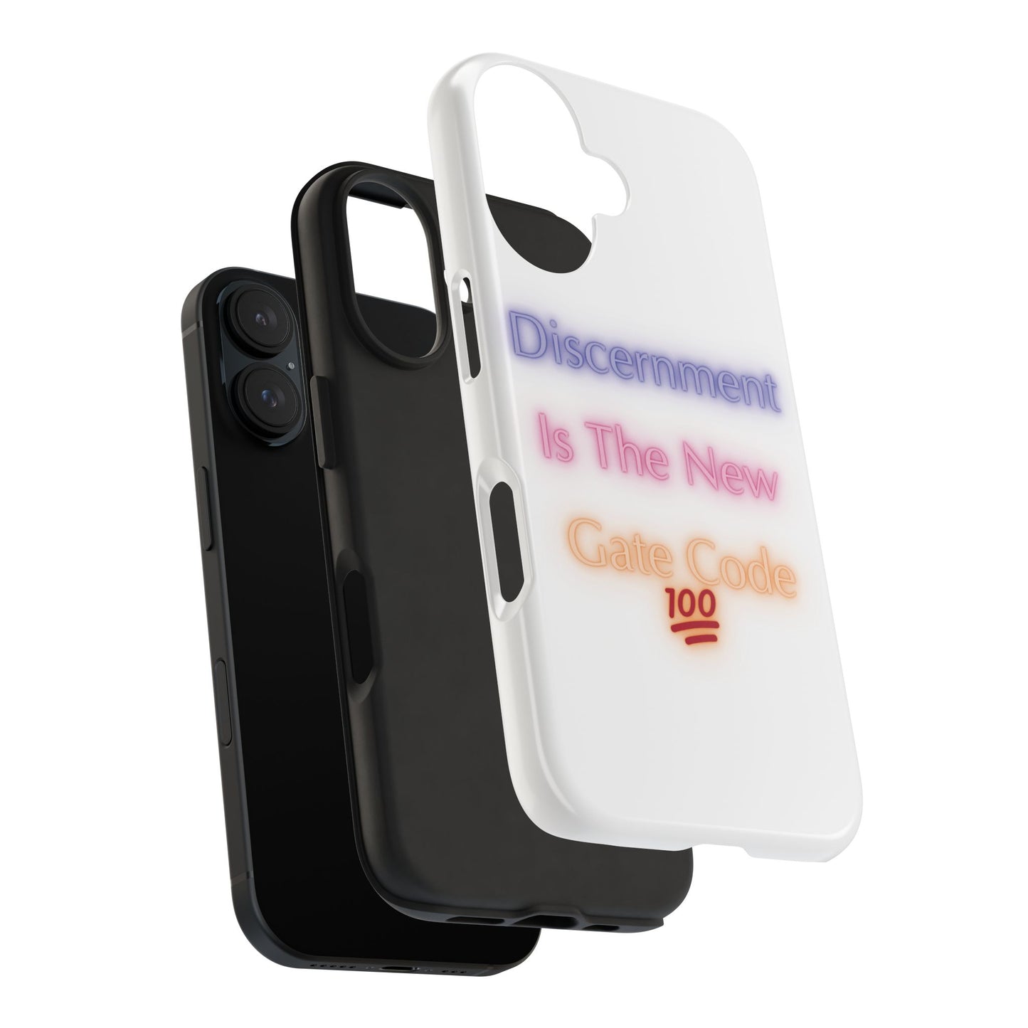 Phone Case - Discernment is the New Gate Code Tough Phone Case