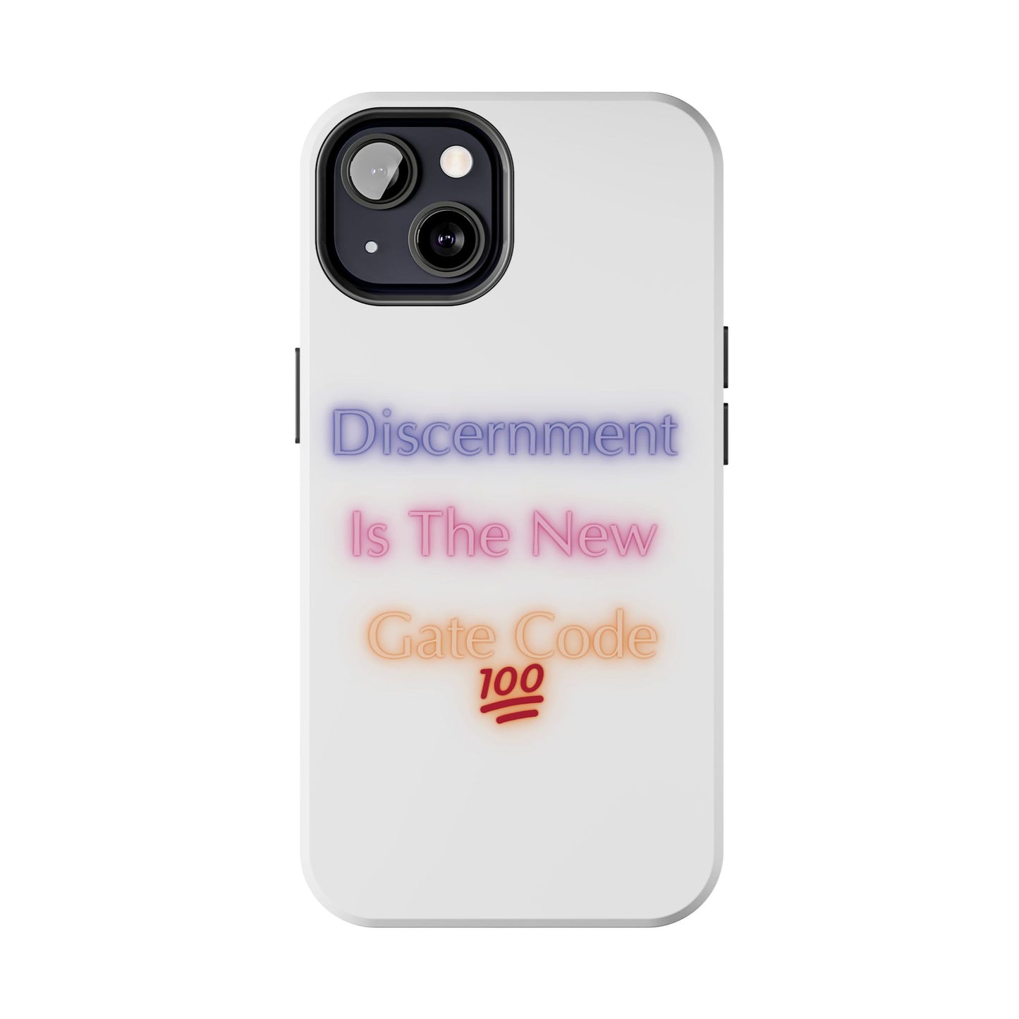 Phone Case - Discernment is the New Gate Code Tough Phone Case
