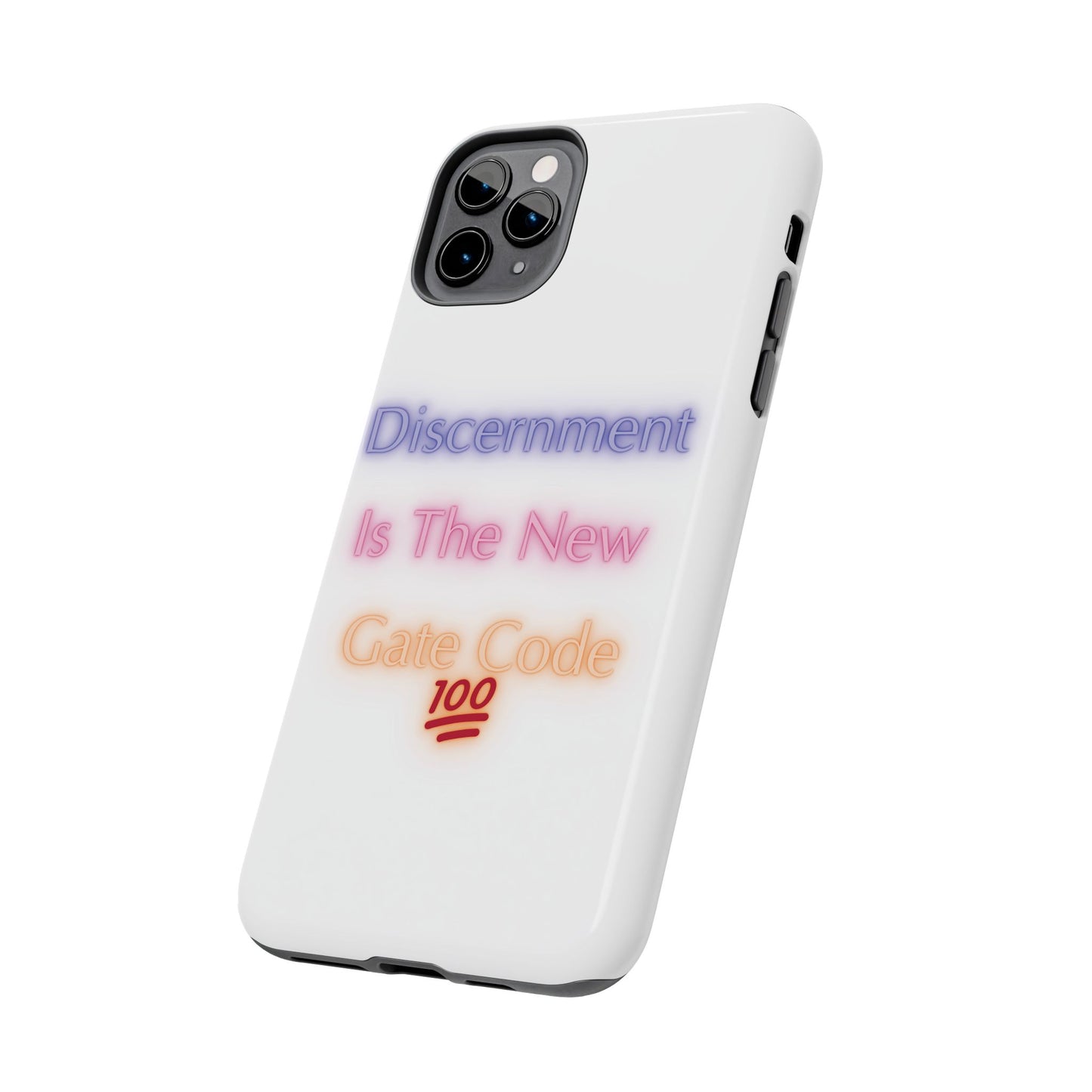 Phone Case - Discernment is the New Gate Code Tough Phone Case