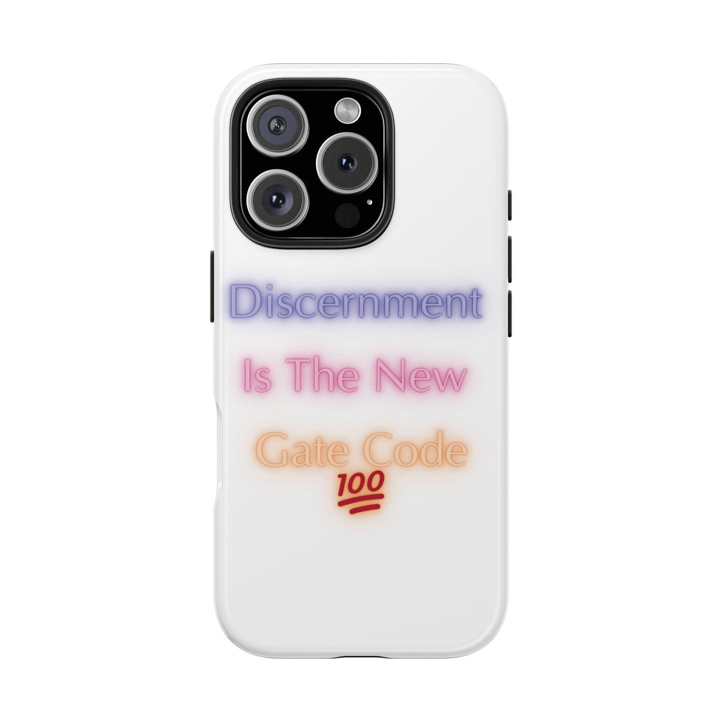 Phone Case - Discernment is the New Gate Code Tough Phone Case