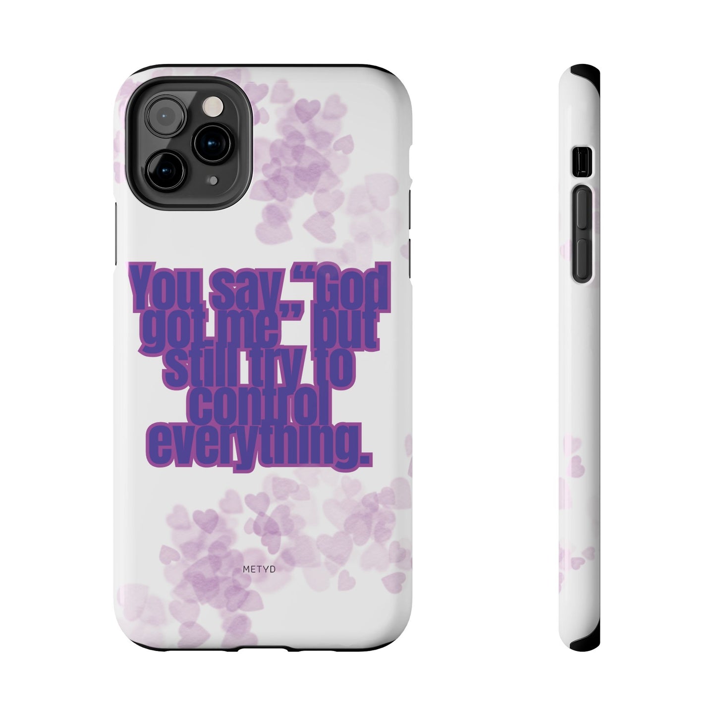 Phone Case - 'God got me' Design - Tough