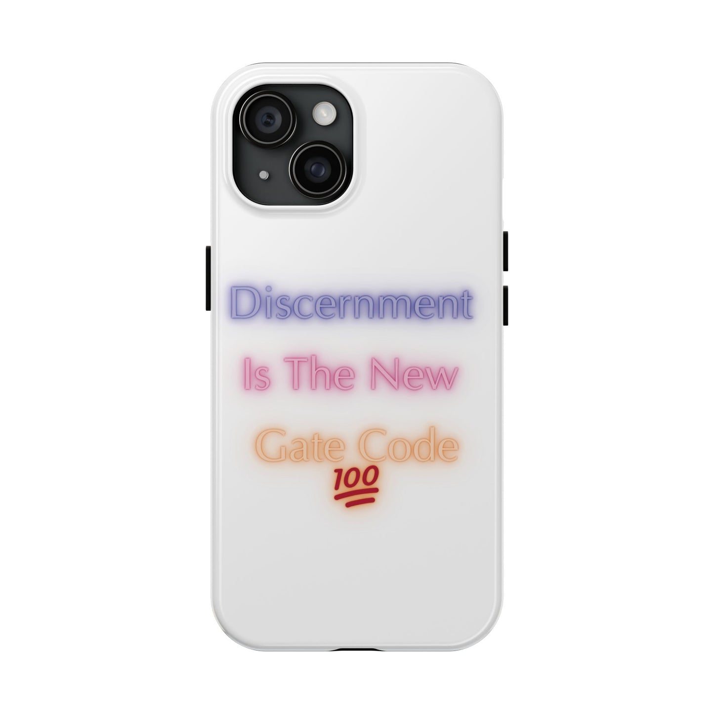 Phone Case - Discernment is the New Gate Code Tough Phone Case