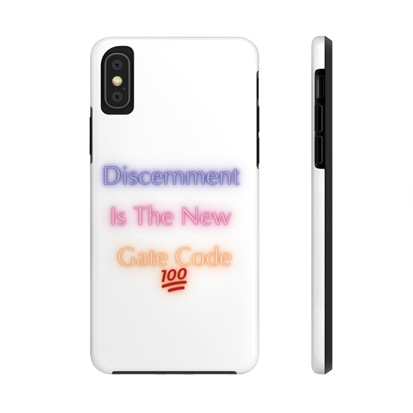 Phone Case - Discernment is the New Gate Code Tough Phone Case