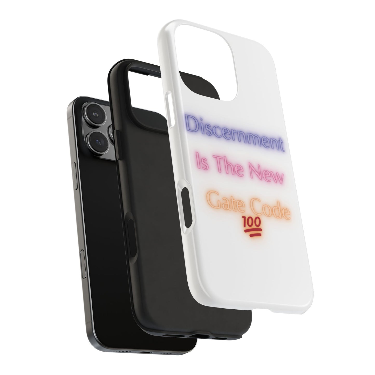 Phone Case - Discernment is the New Gate Code Tough Phone Case
