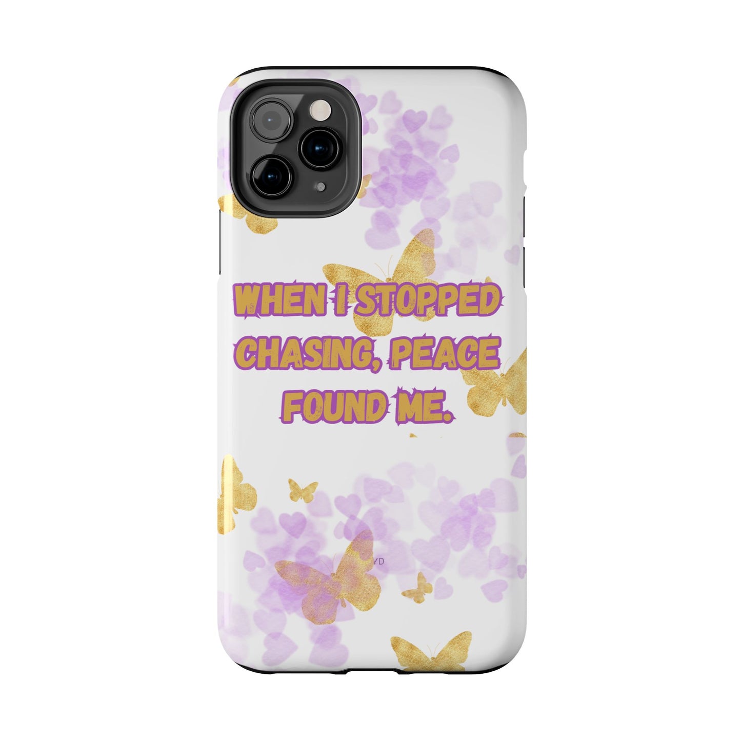 Phone Case - 'When I stopped chasing people, peace started chasing me'