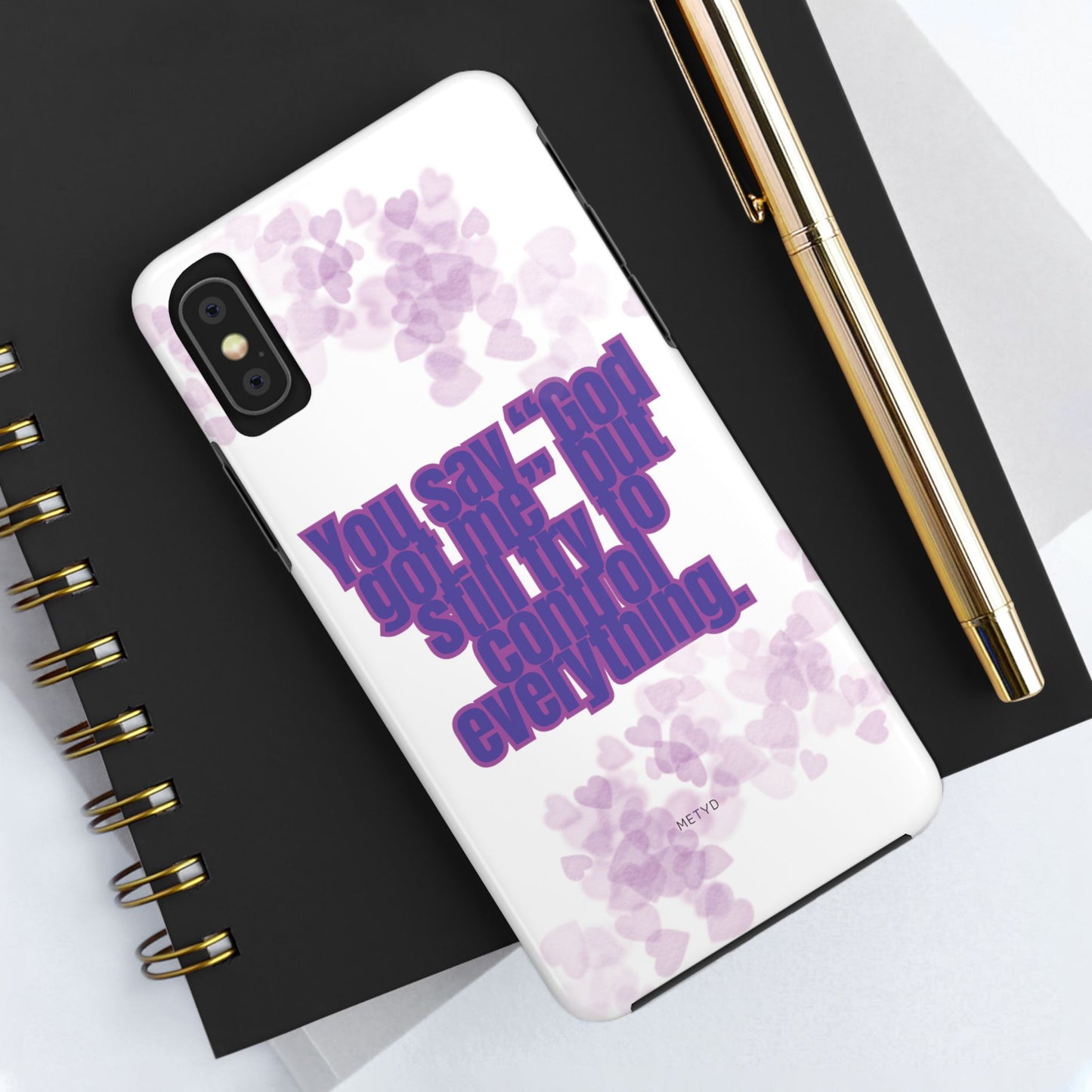 Phone Case - 'God got me' Design - Tough