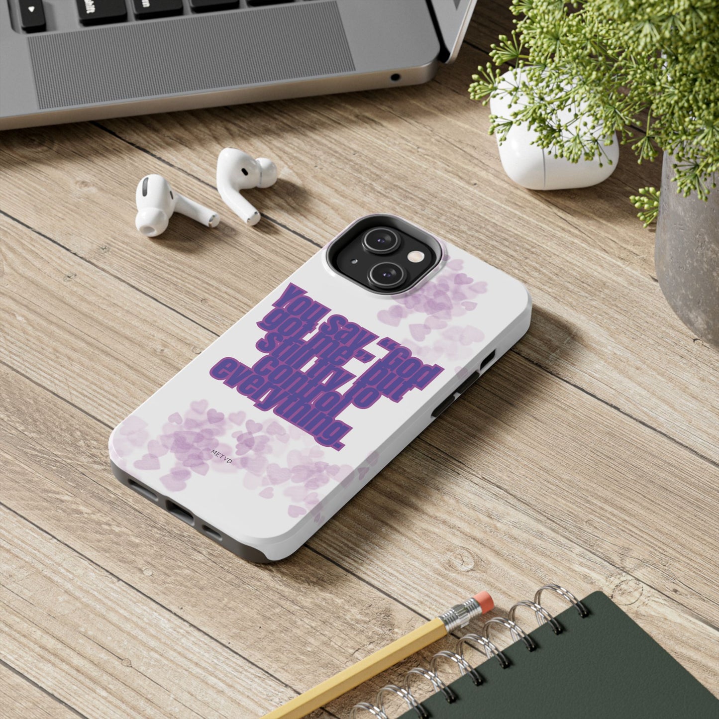 Phone Case - 'God got me' Design - Tough