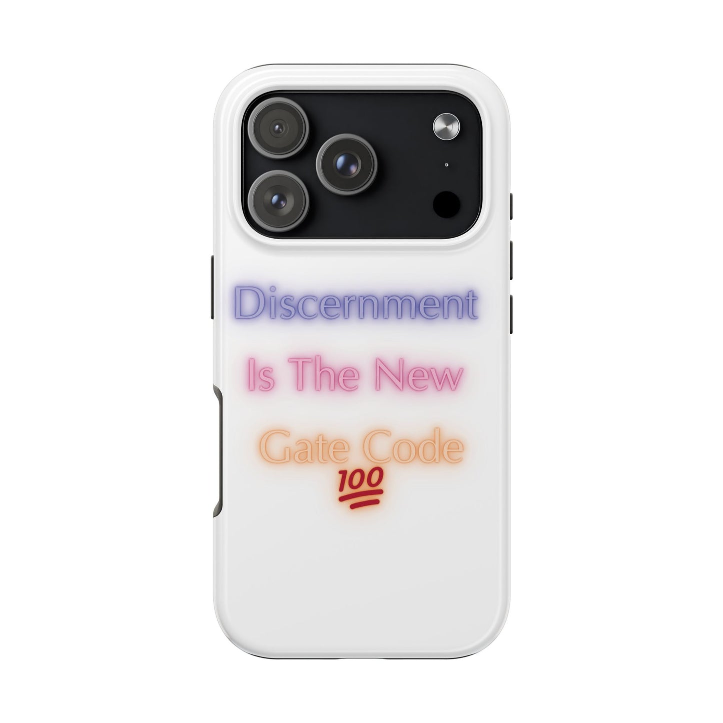 Phone Case - Discernment is the New Gate Code Tough Phone Case