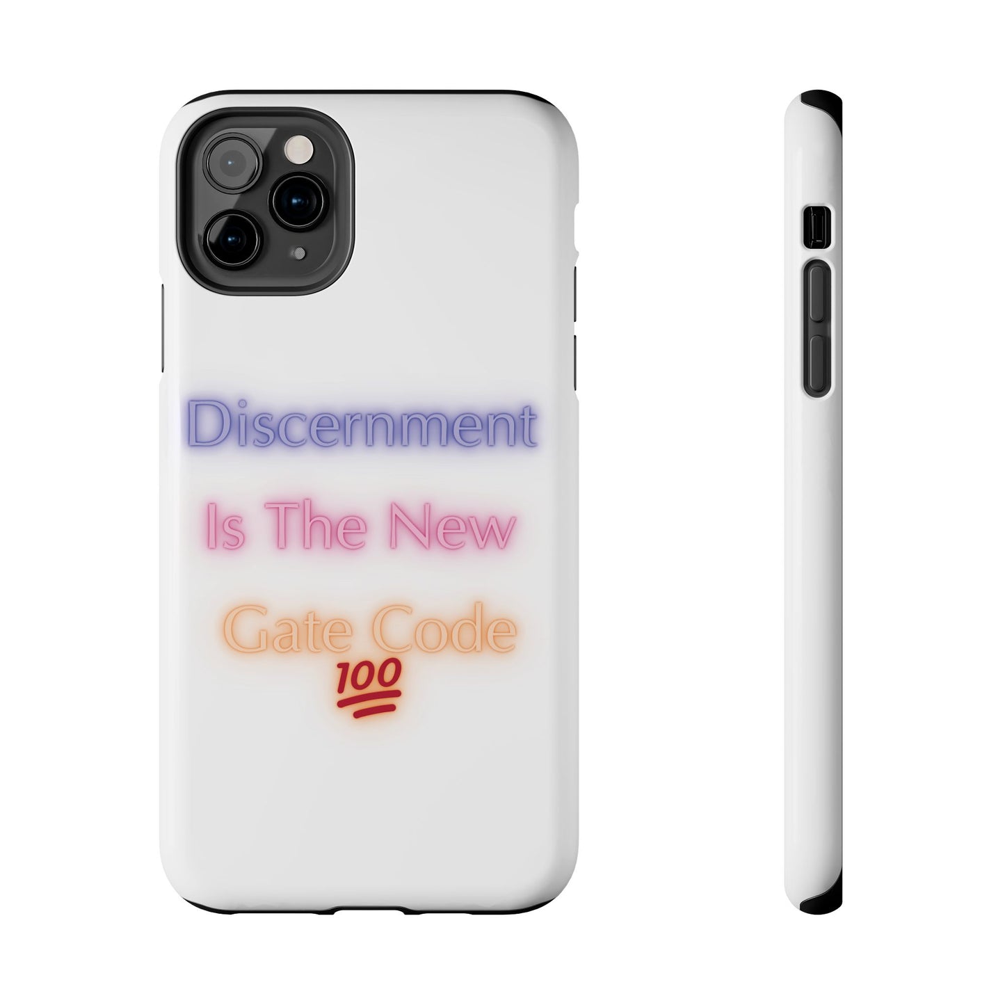 Phone Case - Discernment is the New Gate Code Tough Phone Case