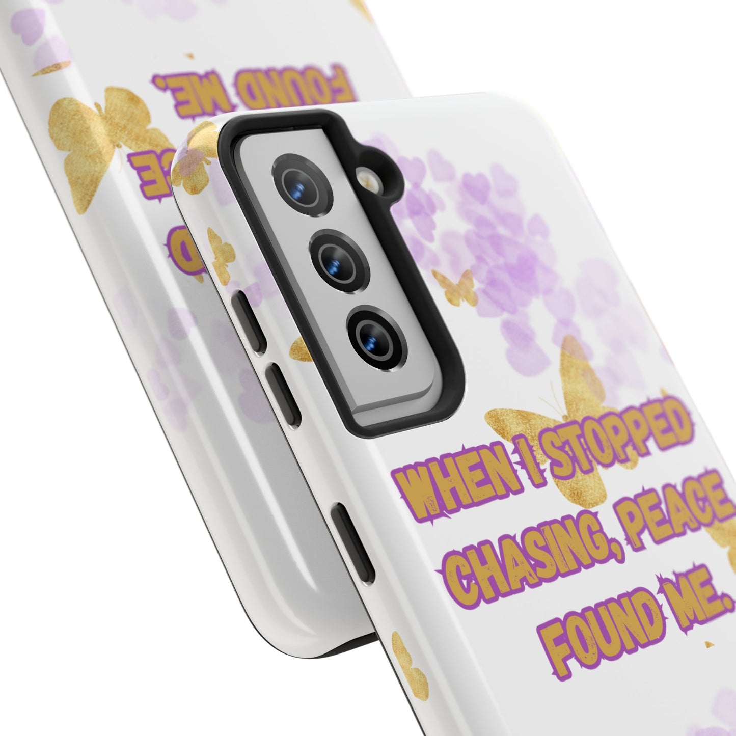 Phone Case - 'When I stopped chasing people, peace started chasing me'