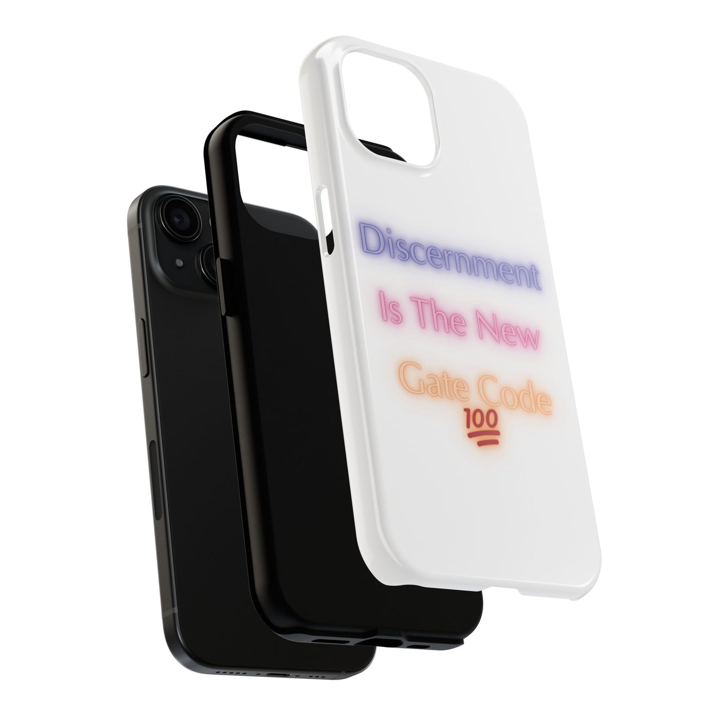 Phone Case - Discernment is the New Gate Code Tough Phone Case