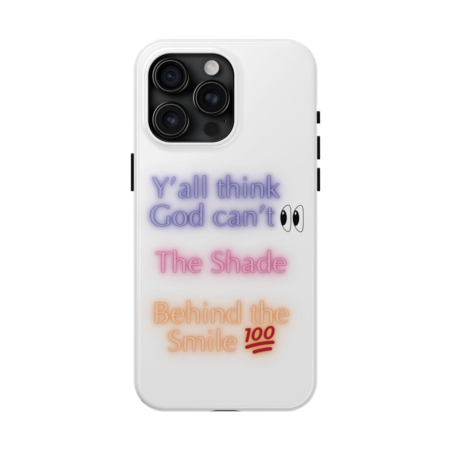Y’all think God can’t see