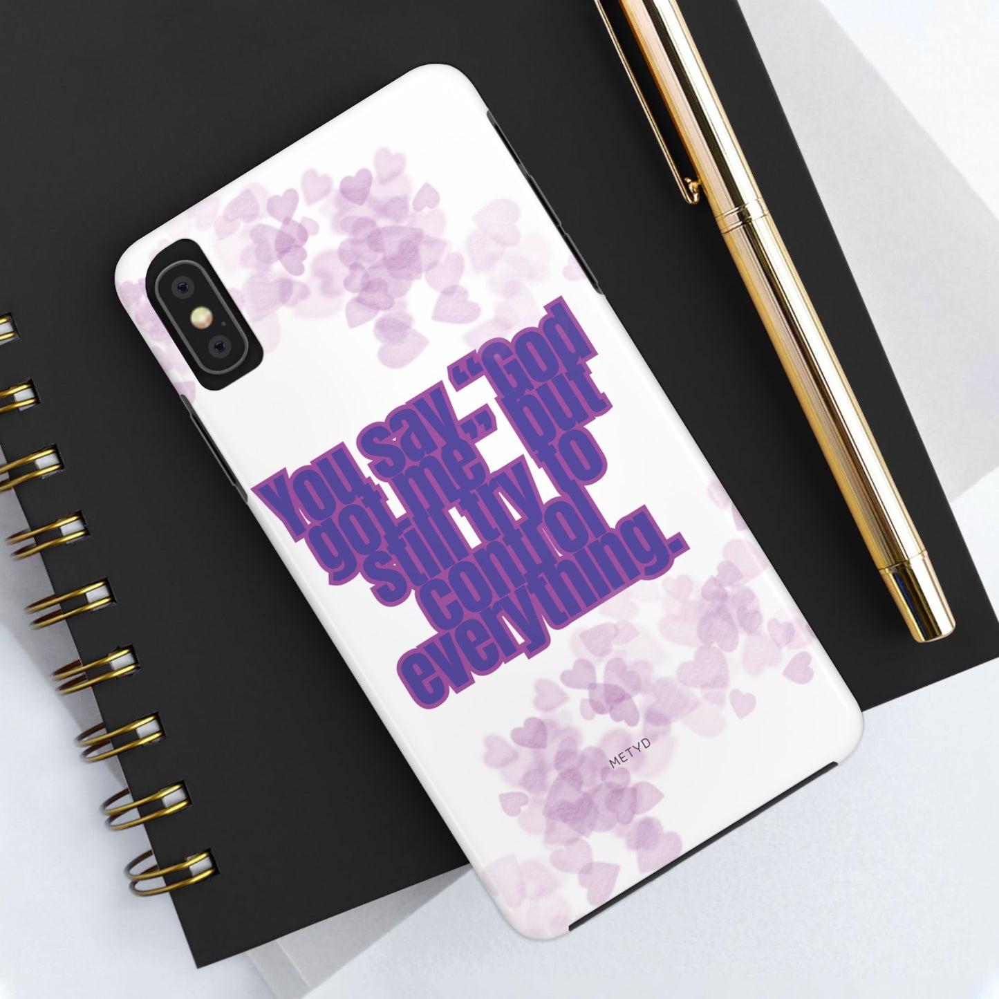 Phone Case - 'God got me' Design - Tough