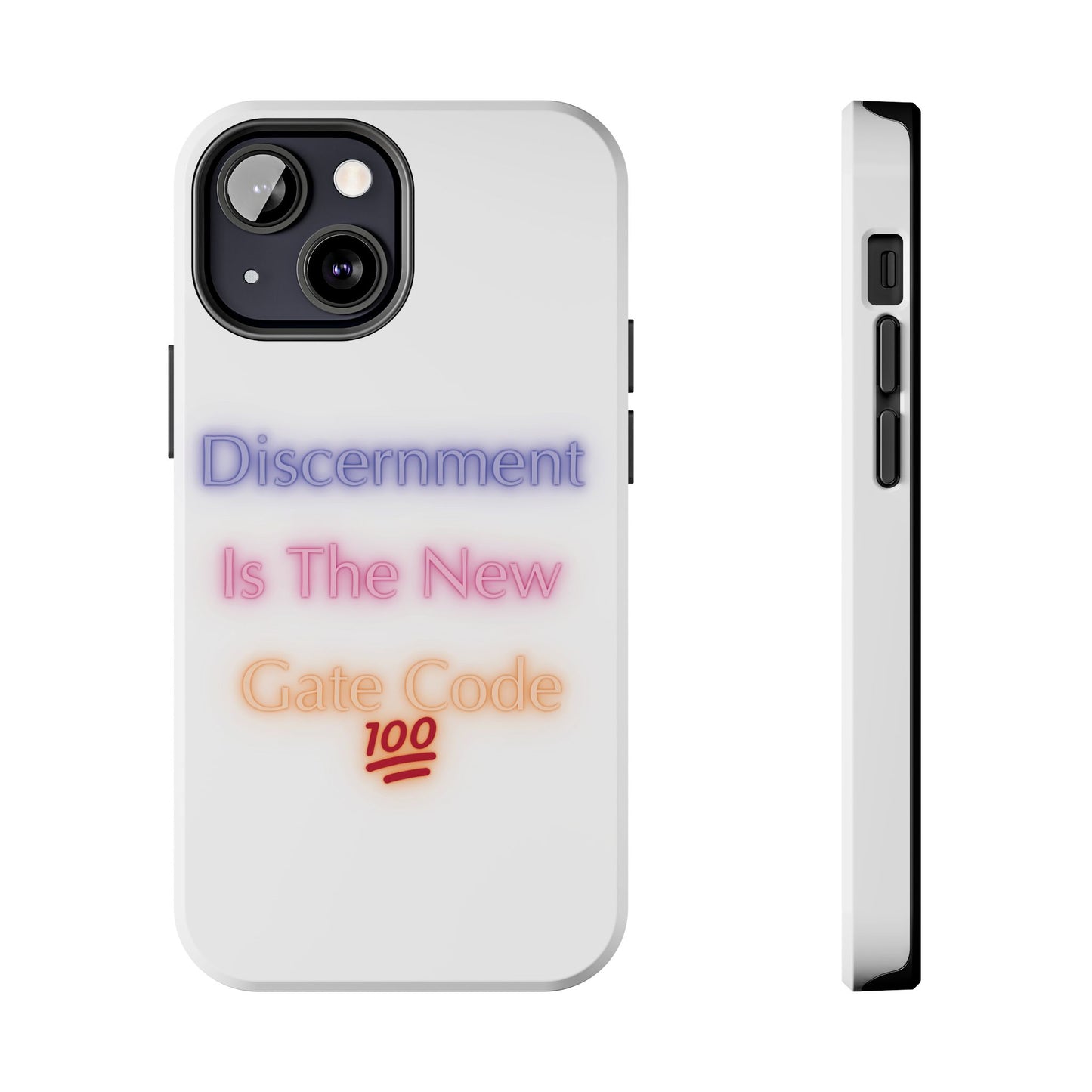 Phone Case - Discernment is the New Gate Code Tough Phone Case