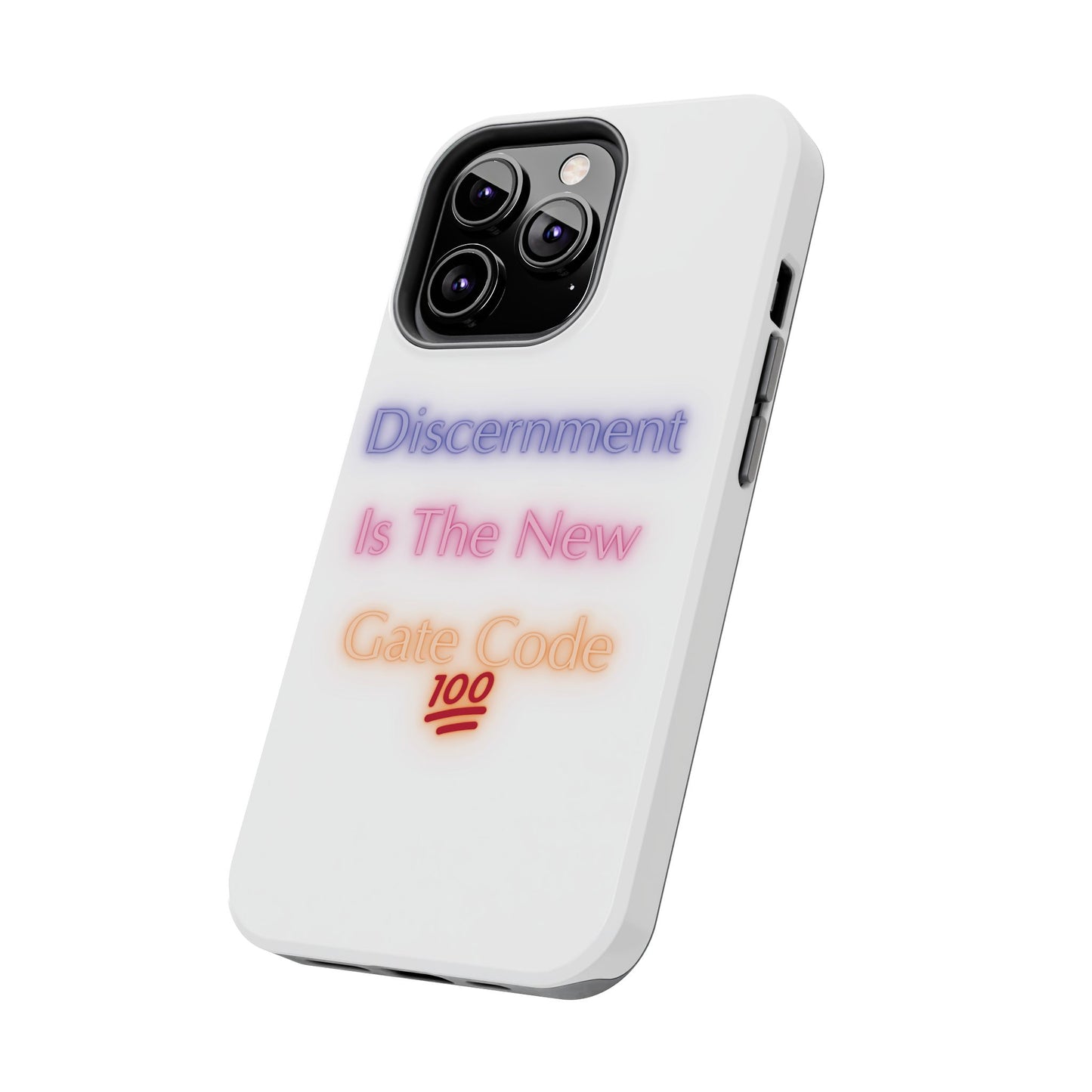 Phone Case - Discernment is the New Gate Code Tough Phone Case