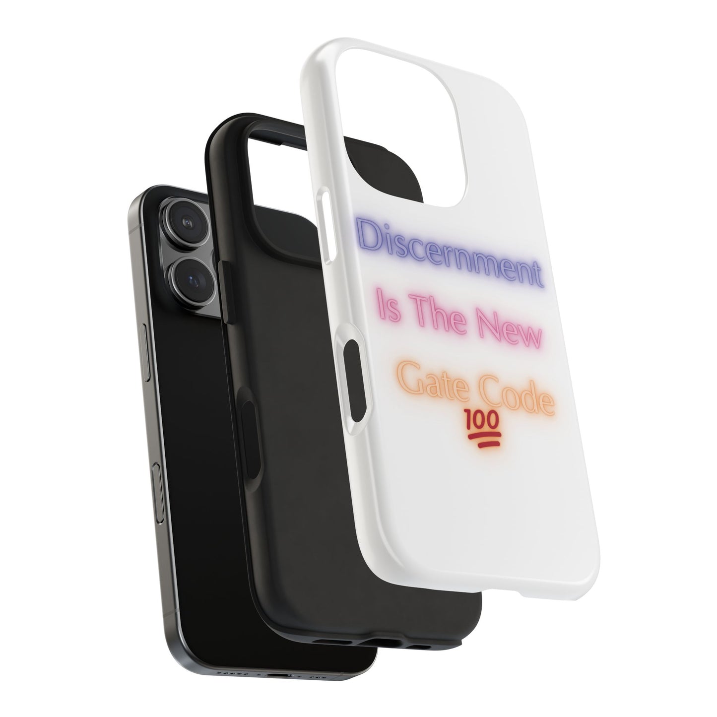 Phone Case - Discernment is the New Gate Code Tough Phone Case
