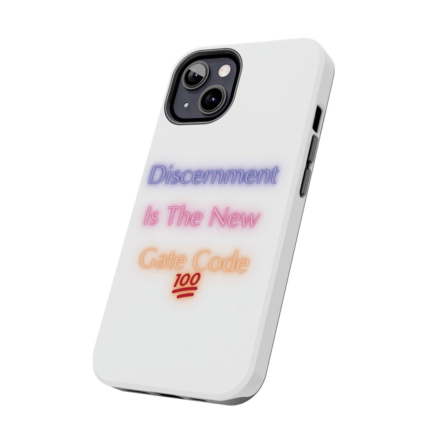 Phone Case - Discernment is the New Gate Code Tough Phone Case