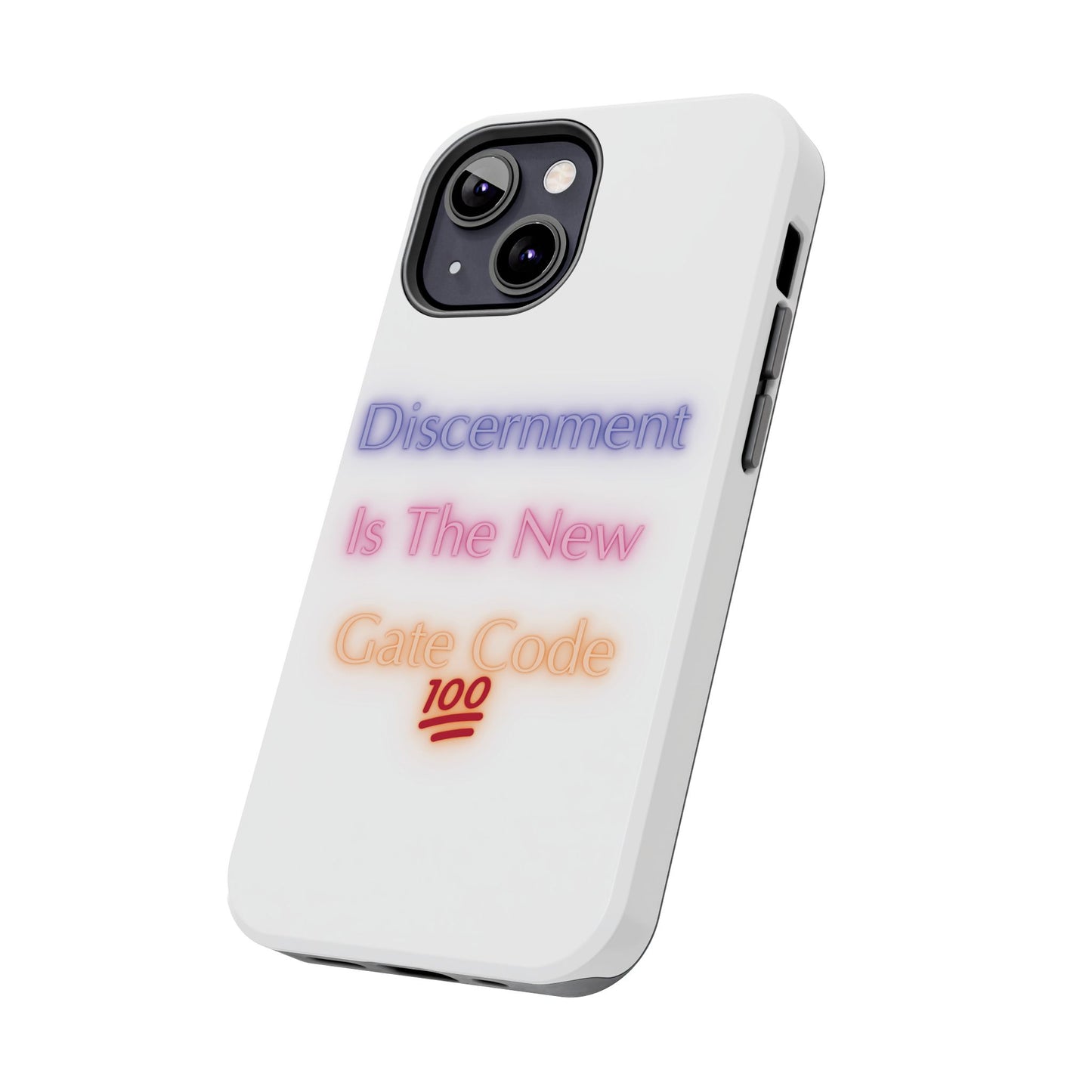 Phone Case - Discernment is the New Gate Code Tough Phone Case