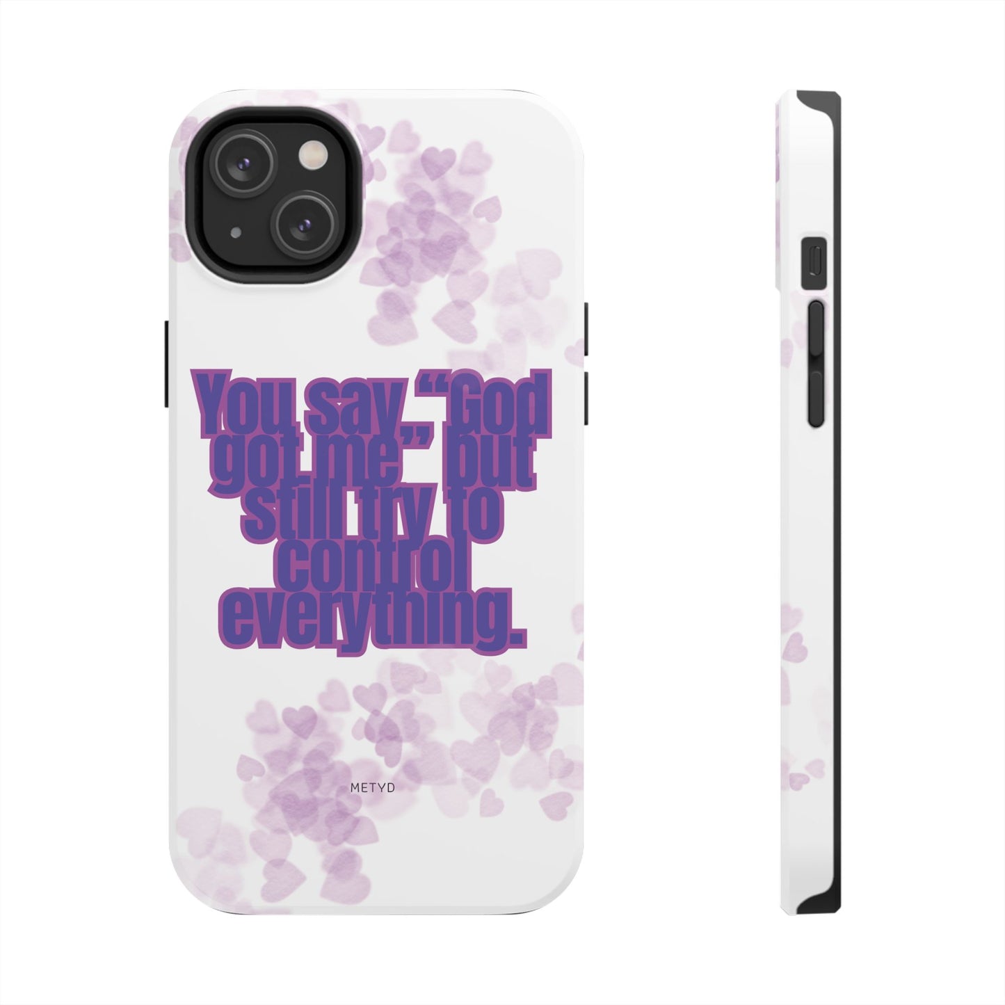 Phone Case - 'God got me' Design - Tough