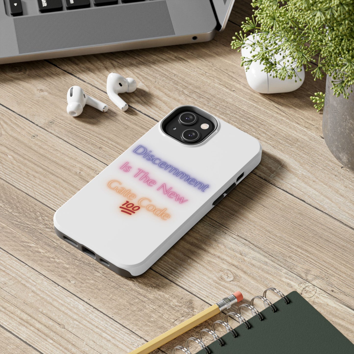 Phone Case - Discernment is the New Gate Code Tough Phone Case