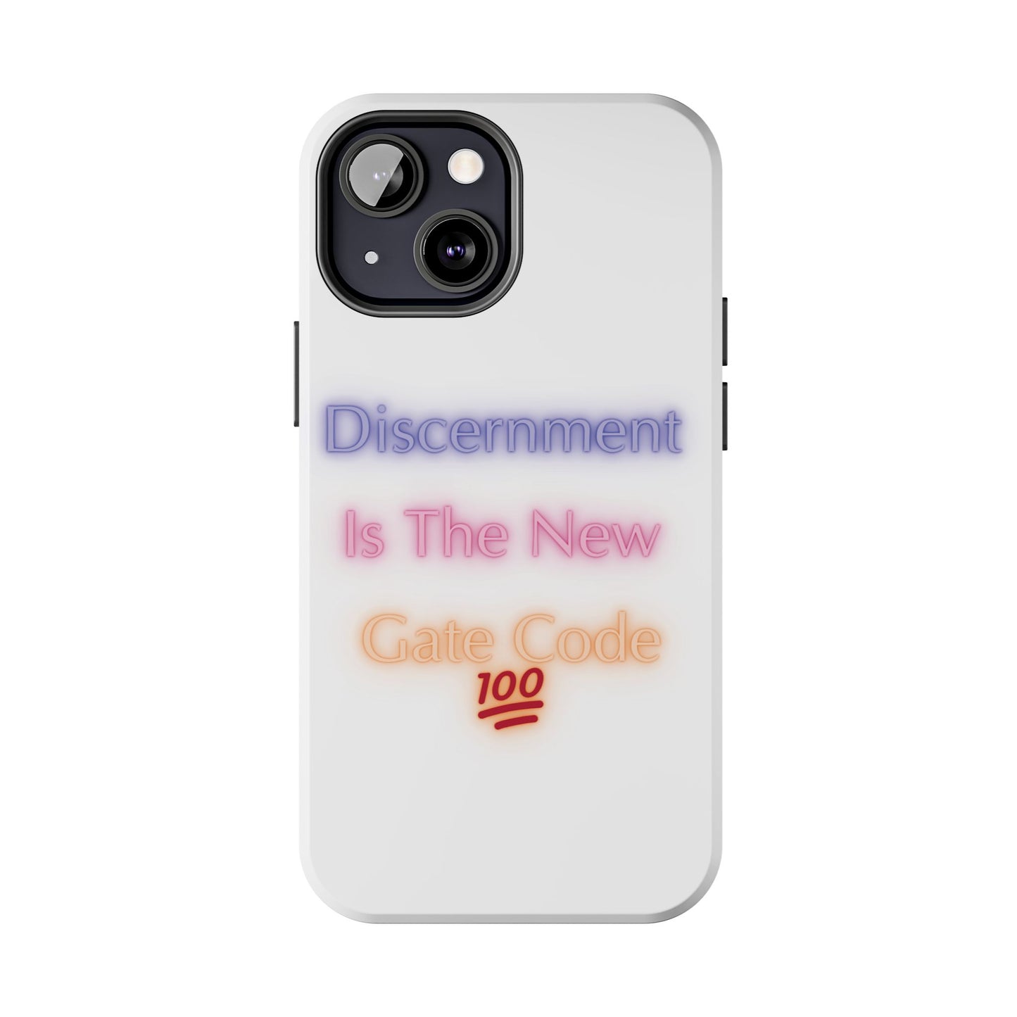 Phone Case - Discernment is the New Gate Code Tough Phone Case