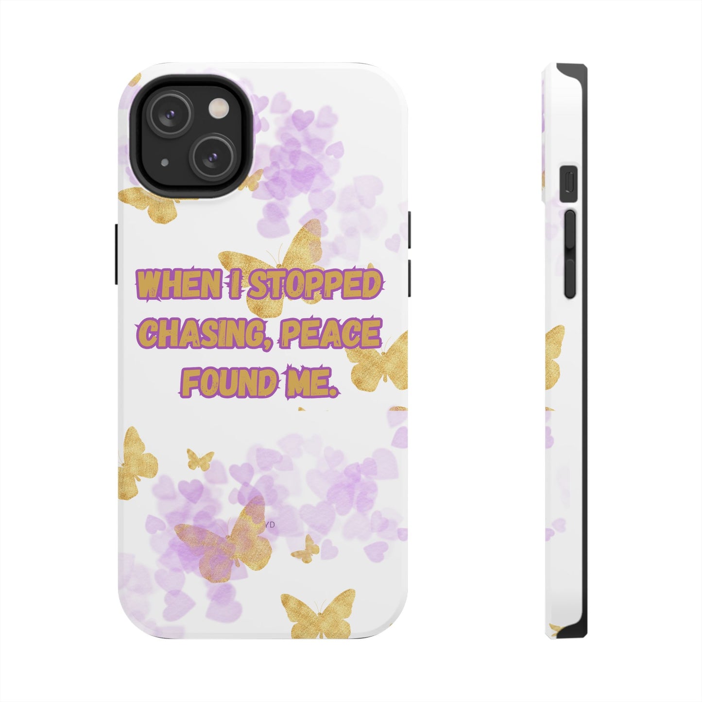 Phone Case - 'When I stopped chasing people, peace started chasing me'